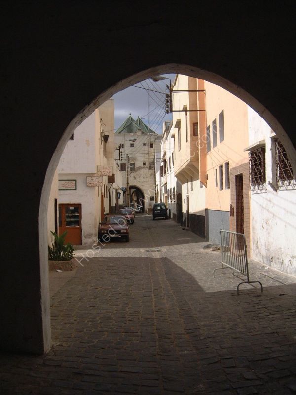 Archway into Side Street, Casablanca
